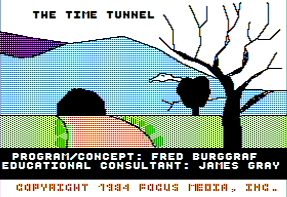 Game cover: The Time Tunnel: American History Edition