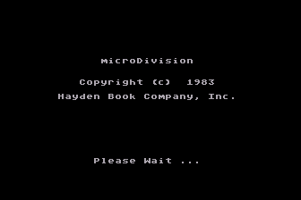 Game cover: microDivision