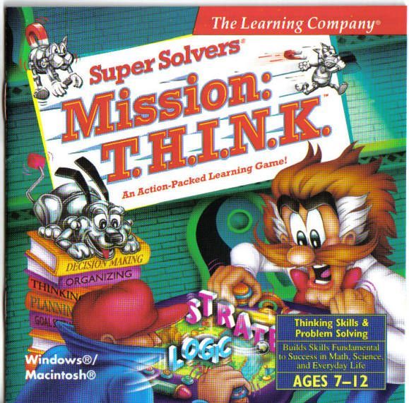 Game cover: Super Solvers Mission: T.H.I.N.K.