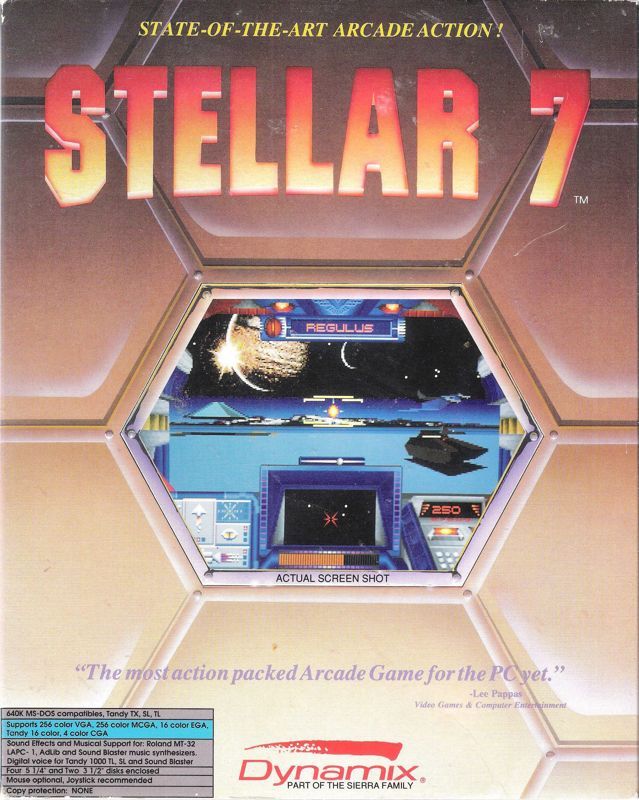 Game cover: Stellar 7