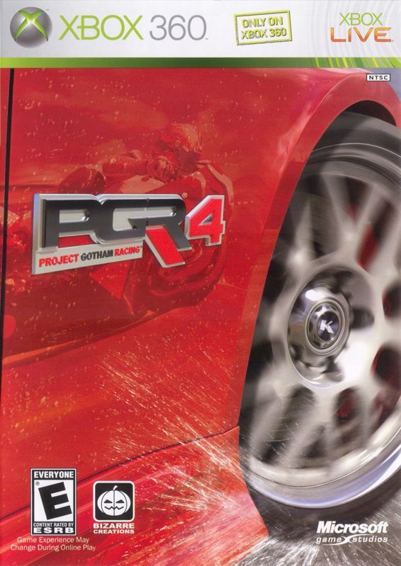 Game cover: Project Gotham Racing 4