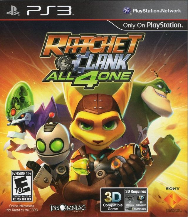 Game cover: Ratchet & Clank: All 4 One
