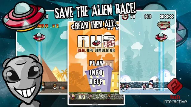 Game cover: R.U.S. "Real" UFO Simulator