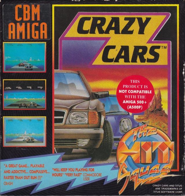 Game cover: Crazy Cars
