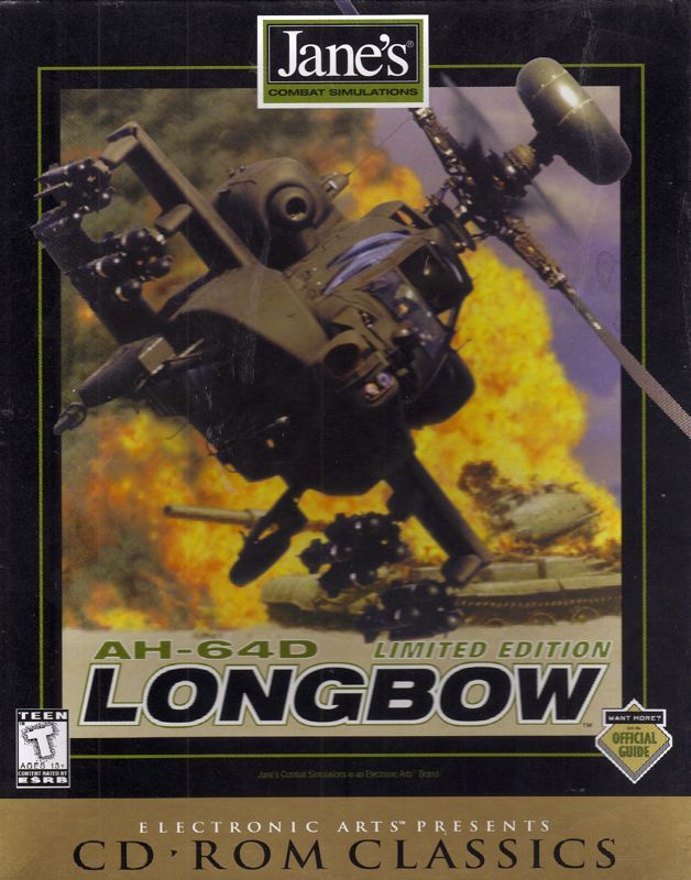 Game cover: Jane's Combat Simulations: AH-64D Longbow (Limited Edition)