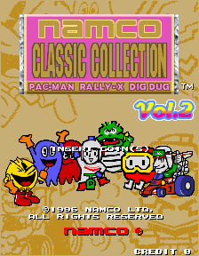 Game cover: Namco Classic Collection Vol.2