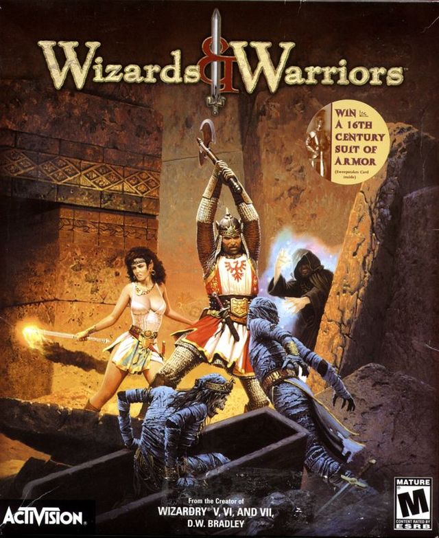 Game cover: Wizards & Warriors