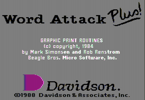 Game cover: Word Attack Plus!