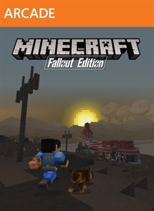 Game cover: Minecraft: Xbox One Edition - Fallout Mash-up