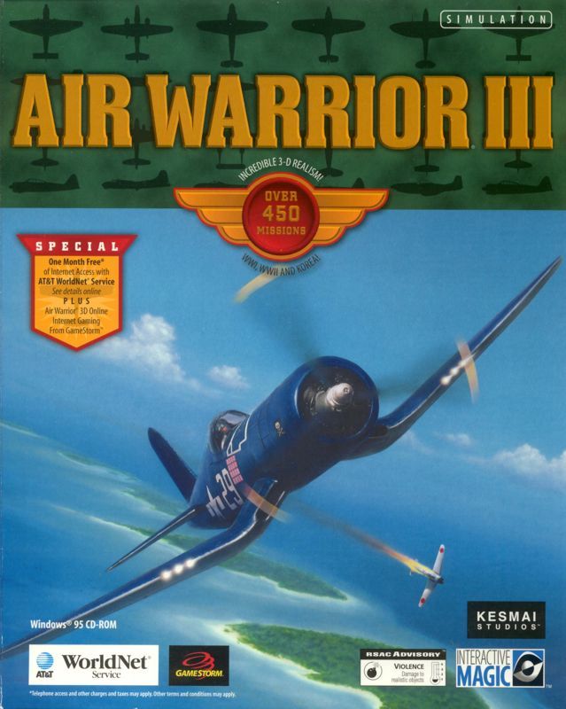 Game cover: Air Warrior III