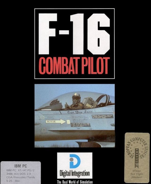 Game cover: F-16 Combat Pilot
