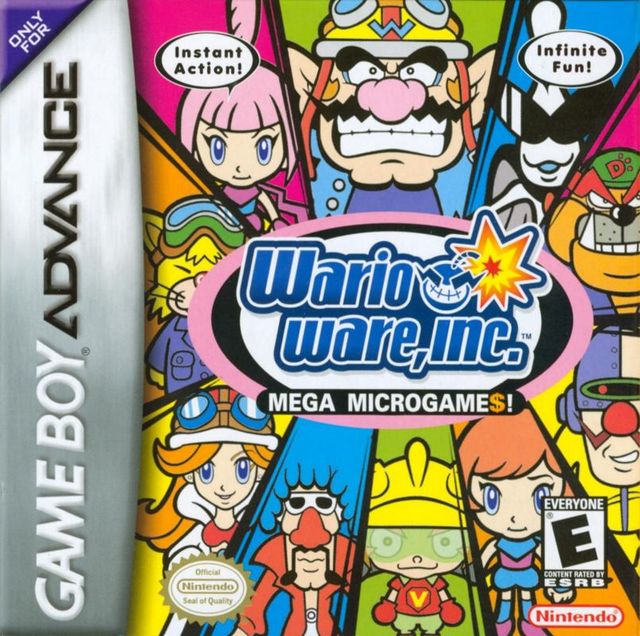 Game cover: WarioWare, Inc.: Mega Microgame$!