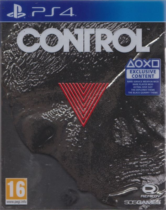 Game cover: Control (Steelbook Deluxe Edition)