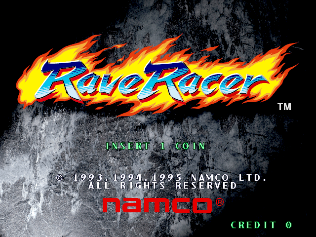 Game cover: Rave Racer