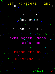 Game cover: Cosmic Alien