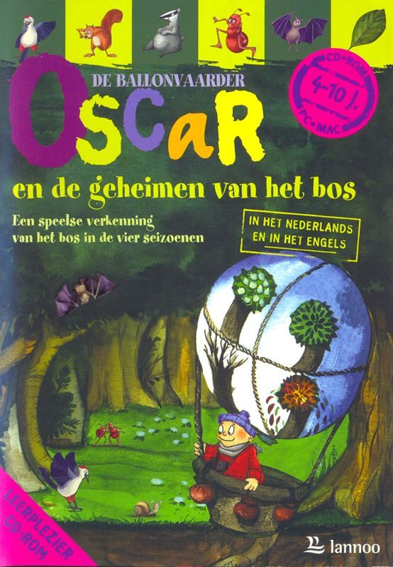 Game cover: Oscar the Balloonist and the Secrets of the Forest