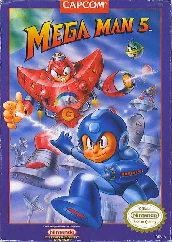 Game cover: Mega Man 5