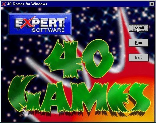 Game cover: 40 Games For Windows