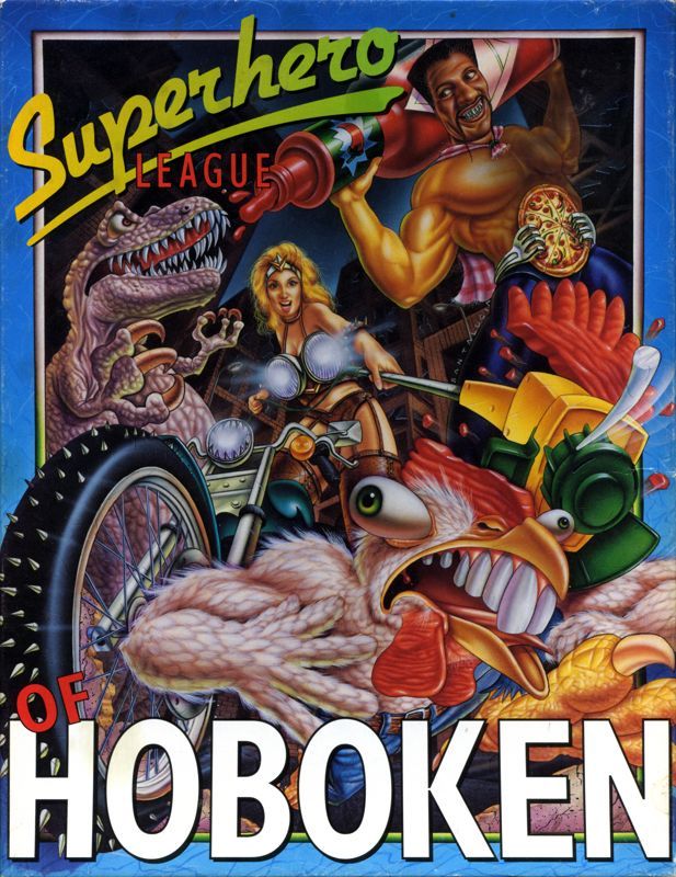 Game cover: Superhero League of Hoboken