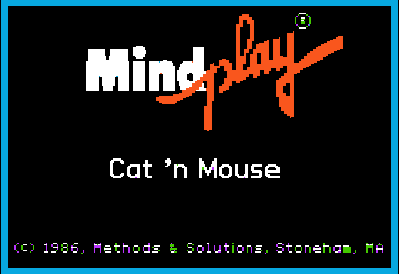 Game cover: Cat 'n Mouse