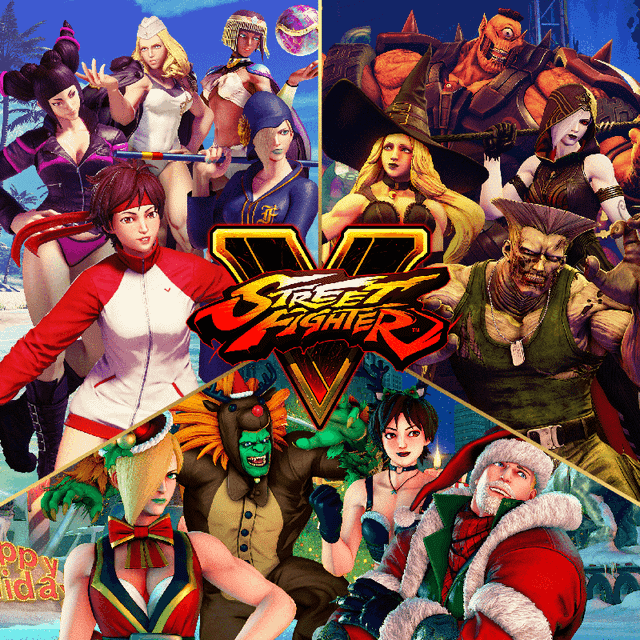 Game cover: Street Fighter V: '18 Summer/Halloween/Holiday Costume Set