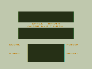 Game cover: Space Raider