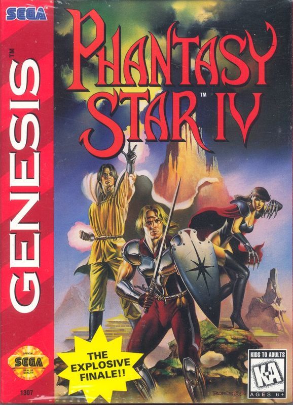 Game cover: Phantasy Star IV