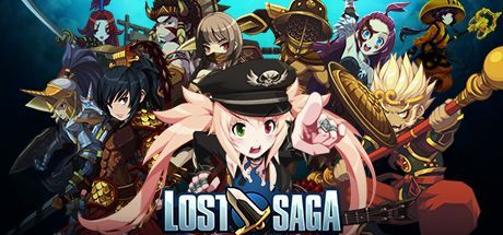 Game cover: Lost Saga NA