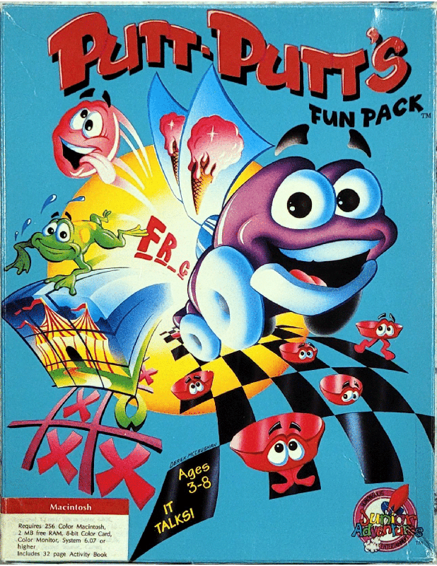 Game cover: Putt-Putt's Fun Pack