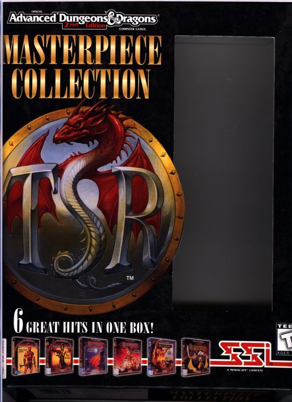 Game cover: Advanced Dungeons & Dragons Masterpiece Collection