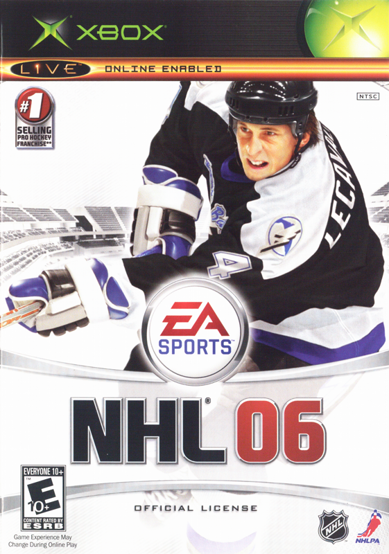 Game cover: NHL 06