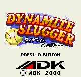 Game cover: Dynamite Slugger