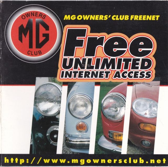 Game cover: MG Owner's Club Freenet