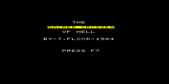 Game cover: The Sacred Crosses of Hell