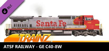Game cover: Trainz 2022: ATSF Railway - GE C40-8W