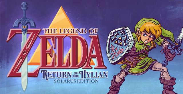 Game cover: The Legend of Zelda: Return of the Hylian - Solarus Edition
