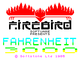 Game cover: Fahrenheit 3000