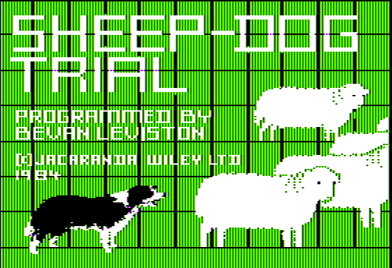 Game cover: Sheep-Dog Trial