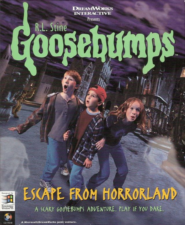 Game cover: Goosebumps: Escape from Horrorland