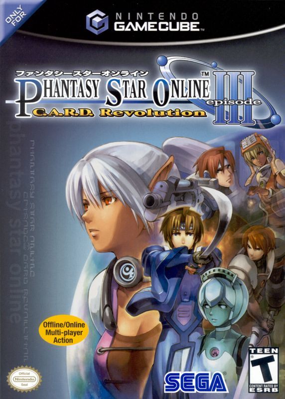 Game cover: Phantasy Star Online: Episode III - C.A.R.D. Revolution