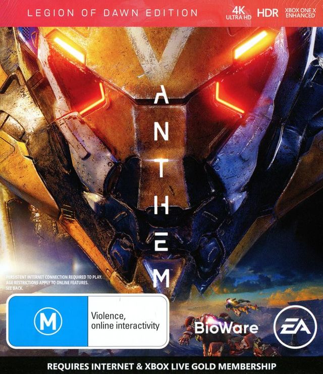 Game cover: Anthem: Legion of Dawn Edition