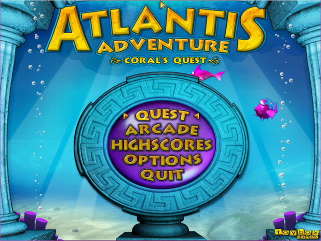 Game cover: Atlantis: Coral's Quest