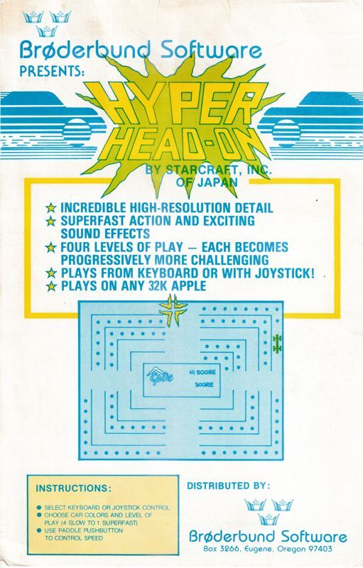 Game cover: Hyper Head-on