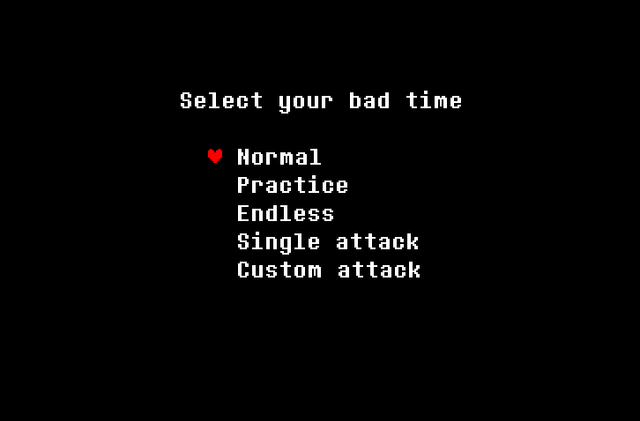 Game cover: Bad Time Simulator