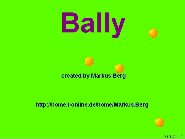 Game cover: Bally