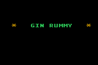 Game cover: Gin Rummy