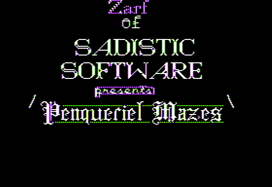 Game cover: Penqueriel Mazes