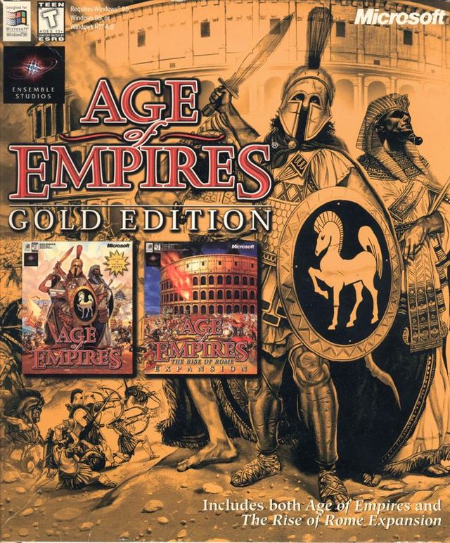 Game cover: Age of Empires: Gold Edition