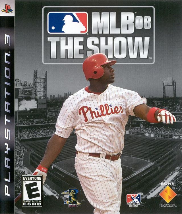 Game cover: MLB 08: The Show