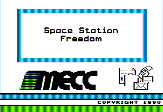 Game cover: Space Station Freedom